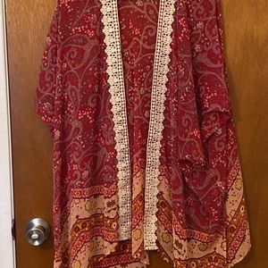 3/$10 🛒 Women’s floral open front kimono